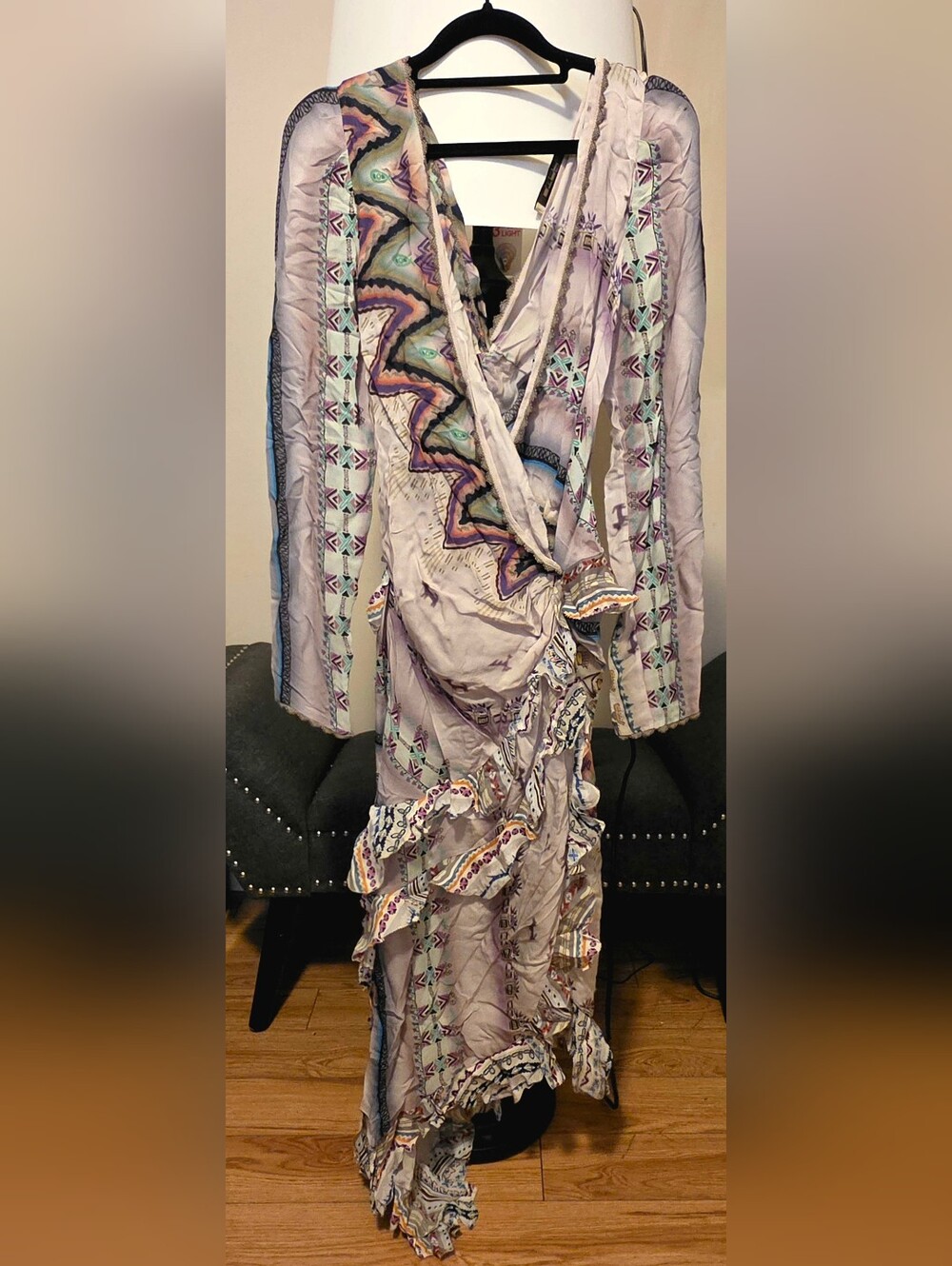 Etro Silk Wrap Dress